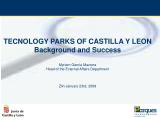 Technology Parks of Castilla y León