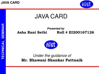 JAVA CARD