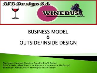 BUSINESS MODEL &amp; OUTSIDE/INSIDE DESIGN