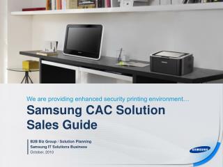 Samsung CAC Solution Sales Guide