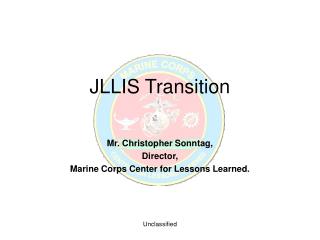 JLLIS Transition