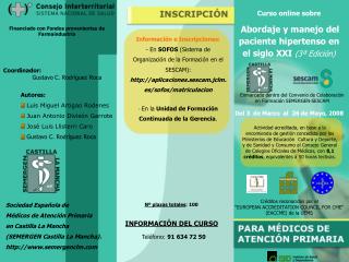 Curso online de INSULINIZACIÓN EN DIABETES TIPO 2