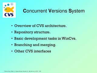 C oncurrent V ersions S ystem