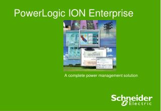 PowerLogic ION Enterprise