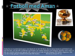 Fotboll med Aman