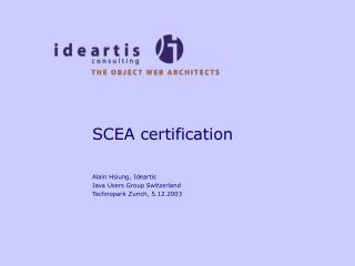SCEA certification