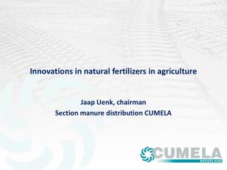 Innovations in natural fertilizers in agriculture