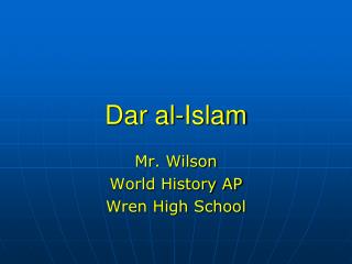 Dar al-Islam