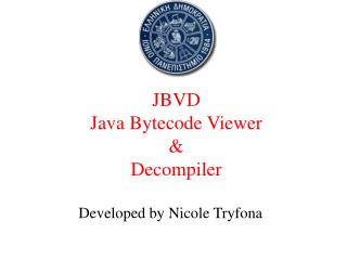 JBVD Java Bytecode Viewer &amp; Decompiler