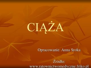 CIĄŻA