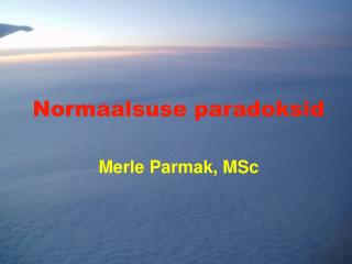 Normaalsuse paradoksid