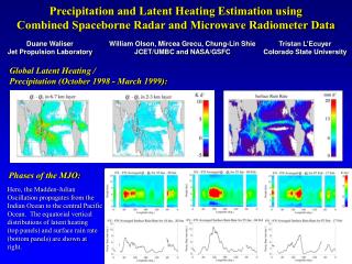 William Olson, Mircea Grecu, Chung-Lin Shie JCET/UMBC and NASA/GSFC