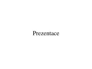 Prezentace