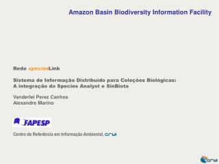 Rede species Link Sistema de Informação Distribuído para Coleções Biológicas: