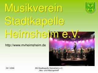 Musikverein Stadtkapelle Heimsheim e.V.