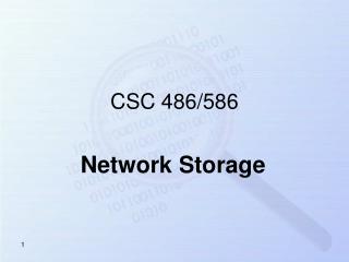 CSC 486/586