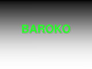 BAROKO