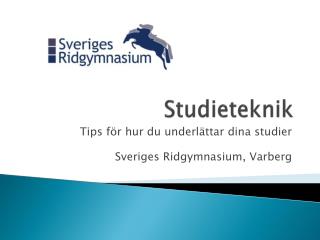 Studieteknik