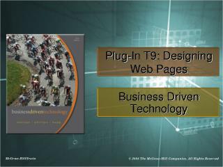 Plug-In T9: Designing Web Pages