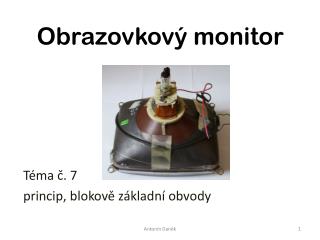 Obrazovkový monitor