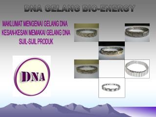 DNA GELANG BIO-ENERGY