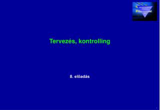 Tervezés, kontrolling