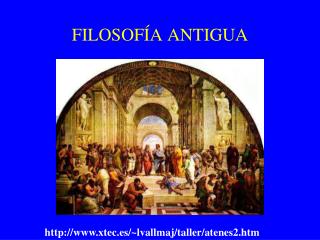 FILOSOFÍA ANTIGUA