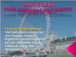 LINGKARAN DAN UNSUR-UNSURNYA