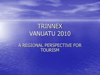 TRINNEX VANUATU 2010