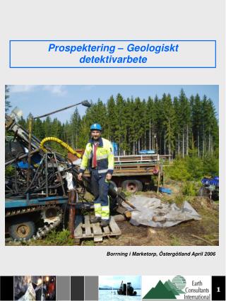 Prospektering – Geologiskt detektivarbete