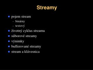 Streamy