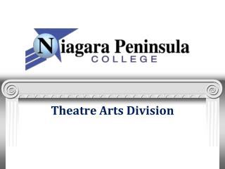 Theatre Arts Division