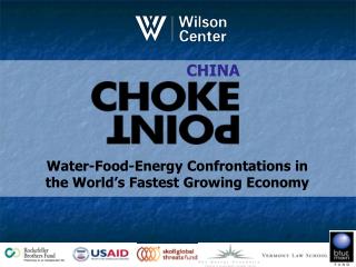 Water-Food-Energy Confrontations in the World’s Fastest Growing Economy