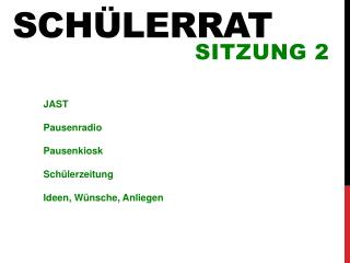 Schülerrat