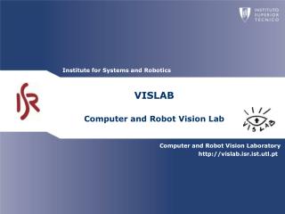 VISLAB Computer and Robot Vision Lab