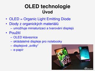 OLED technologie Úvod