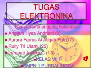 TUGAS ELEKTRONIKA