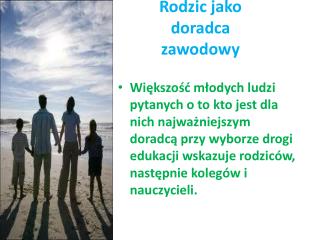 Rodzic jako doradca zawodowy