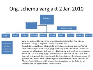 Org. schema vargjakt 2 Jan 2010