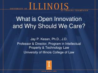 What is Open Innovation and Why Should We Care?