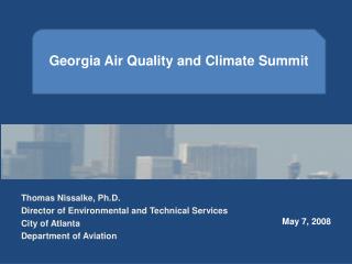 Georgia Air Quality and Climate Summit