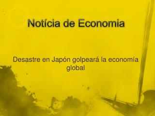 Notícia de Economia