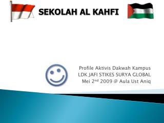 Profile Aktivis Dakwah Kampus LDK JAFI STIKES SURYA GLOBAL Mei 2 nd 2009 @ Aula Ust Aniq