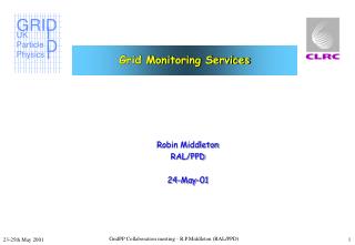 Grid Monitoring Services