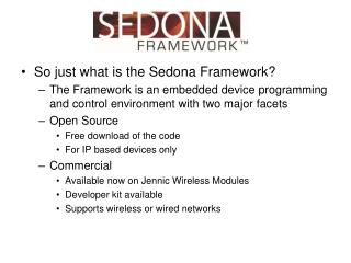 So just what is the Sedona Framework?