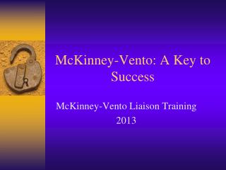 McKinney-Vento: A Key to Success