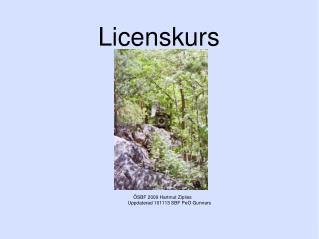 Licenskurs