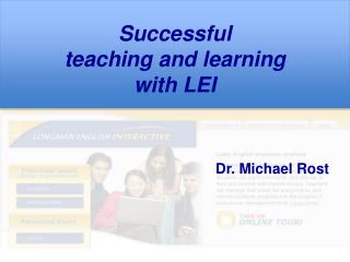 Successful teaching and learning with LEI