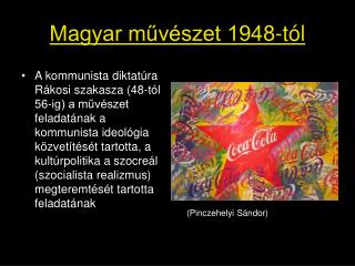 Magyar művészet 1948-tól