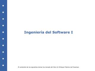 Ingeniería del Software I